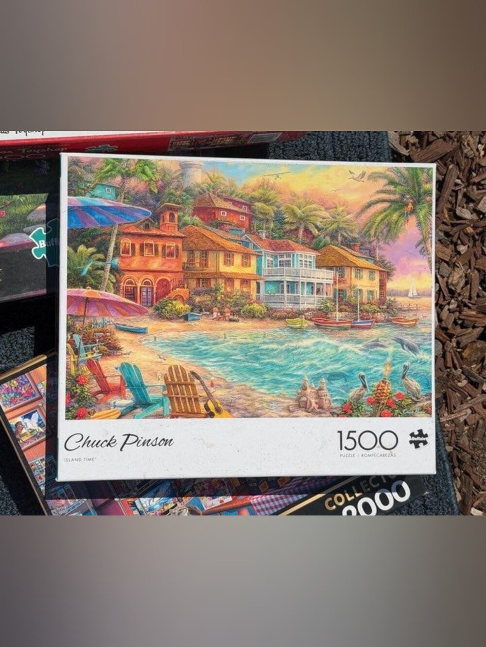 Buffalo Chuck Pinson "Island Time" - 1500 Piece Puzzle
